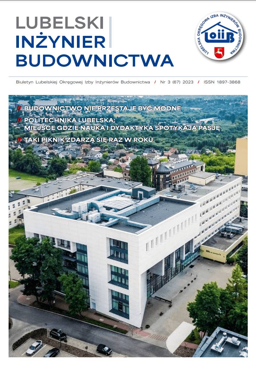 Inżynier Budownictwa okładka Lubelska Okręgowa Izba Inżynierów Budownictwa